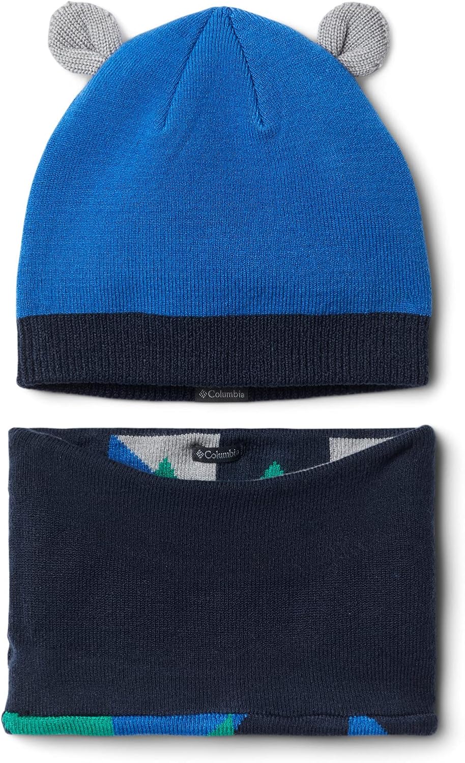 Columbia Boys' Toddler Snow More II Set, Bright Indigo Bearly There Print, One Size : Clothing, Shoes & Jewelry