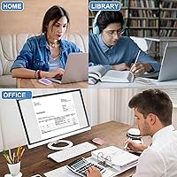 Vista 8 de Bluetooth Wireless Mouse for MacBook Air Mac Pro iPad Laptop Computer Pad Optical Rechargeable Slim Silent Dual Mode