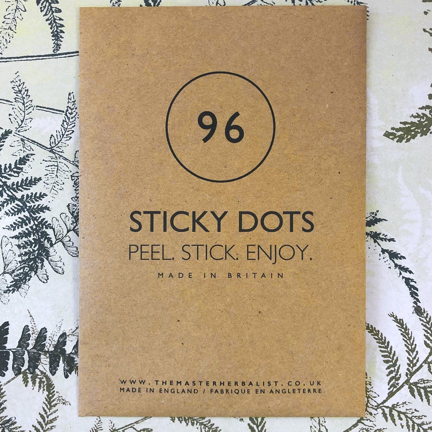 The Master Herbalist Adhesive Sticky Dots | Designed to Hold Drawer Liners in Place, Perfect for Securing Scented & Wipe Clean Drawer Liners