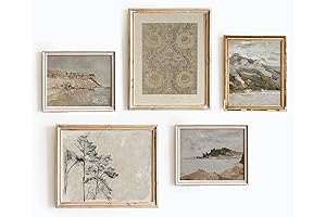 Set of 5 Vintage Posters: French Wall Decor to Transform Your Space