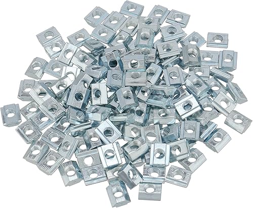 HOZEON 200 tuercas T M5, tuercas en T deslizantes serie 2020, tuerca métrica M5 deslizante en T, tuercas de ranura en T para perfil de extrusión de