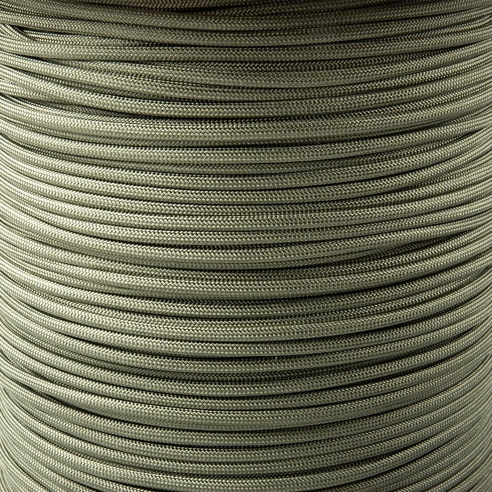 Paracord Planet Solid Color 550lb Paracord – 7 Strand Type III Nylon Cord for Indoor and Outdoor Tasks – Lichen (10 ft)
