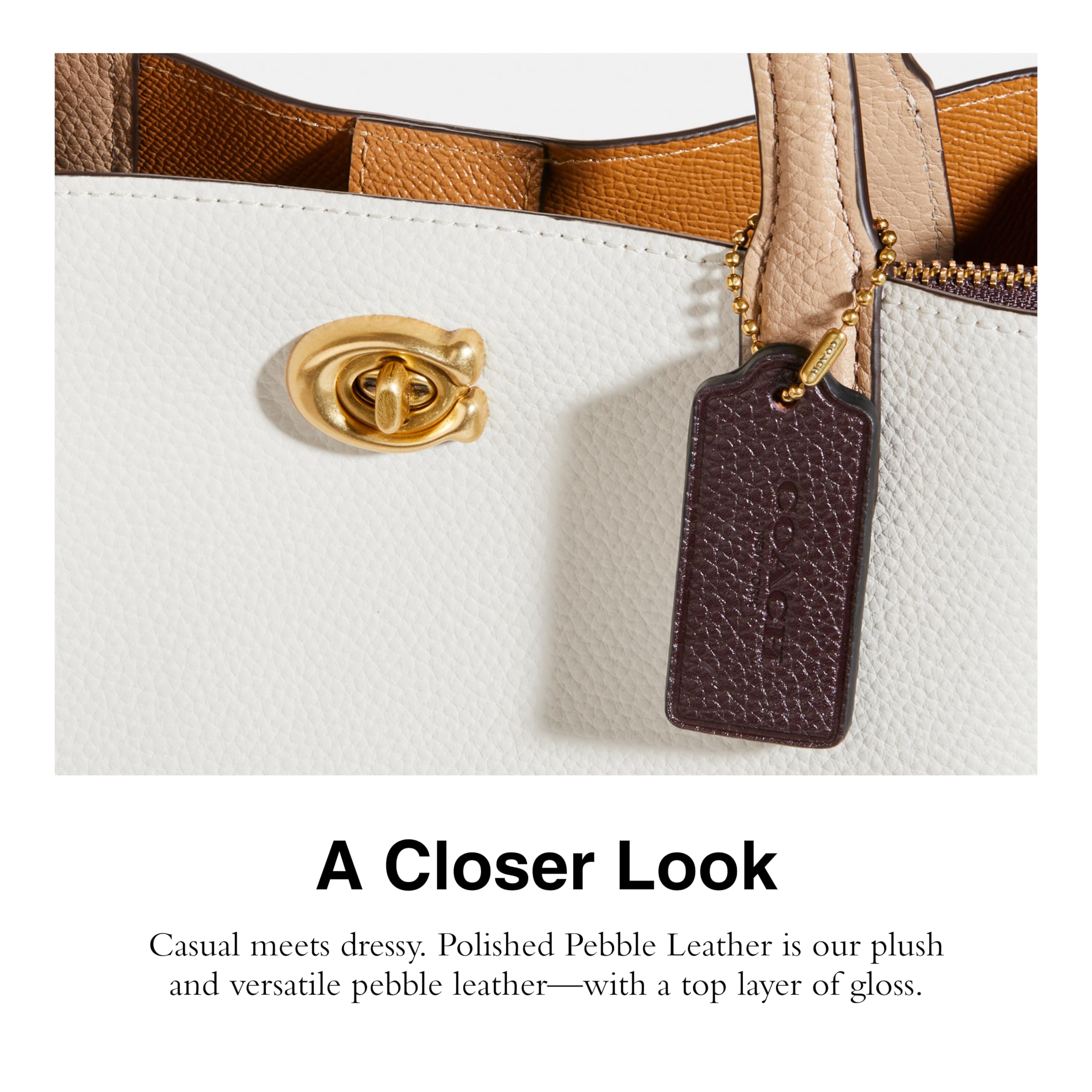 Amazon.co.jp: COACH レディース ウィロー トート 24, チョークマルチ