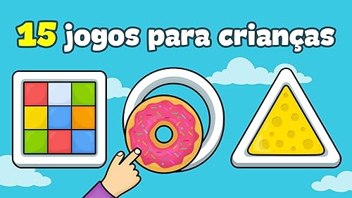 Jogos educacionais para crianças de 2 à 5 anos