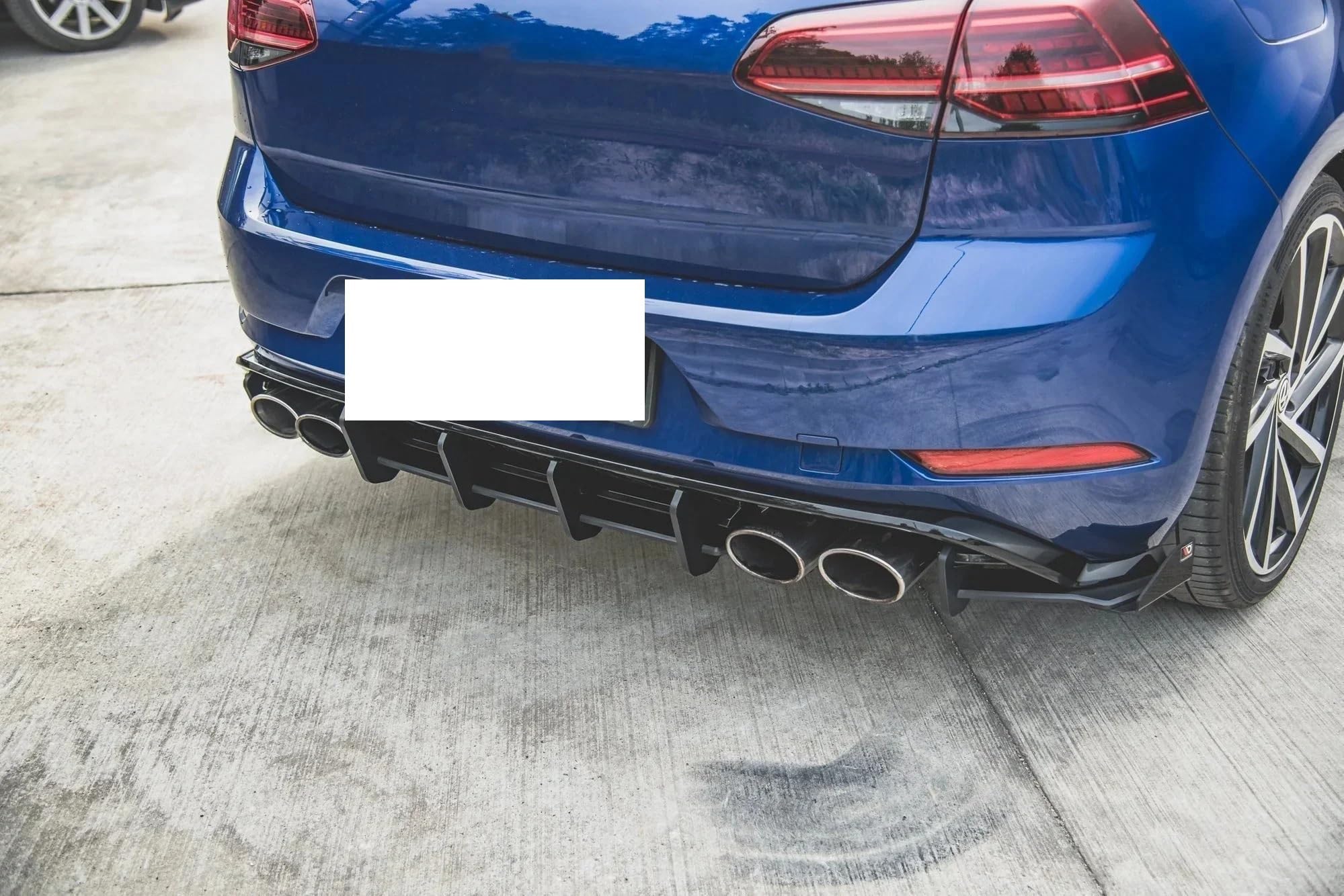 Uniwersalny spoiler Do Vw Golf 7 MK7 GTI To Maxton Style | 2014-2017 V2 Tylny Dokładka przedniego zderzaka