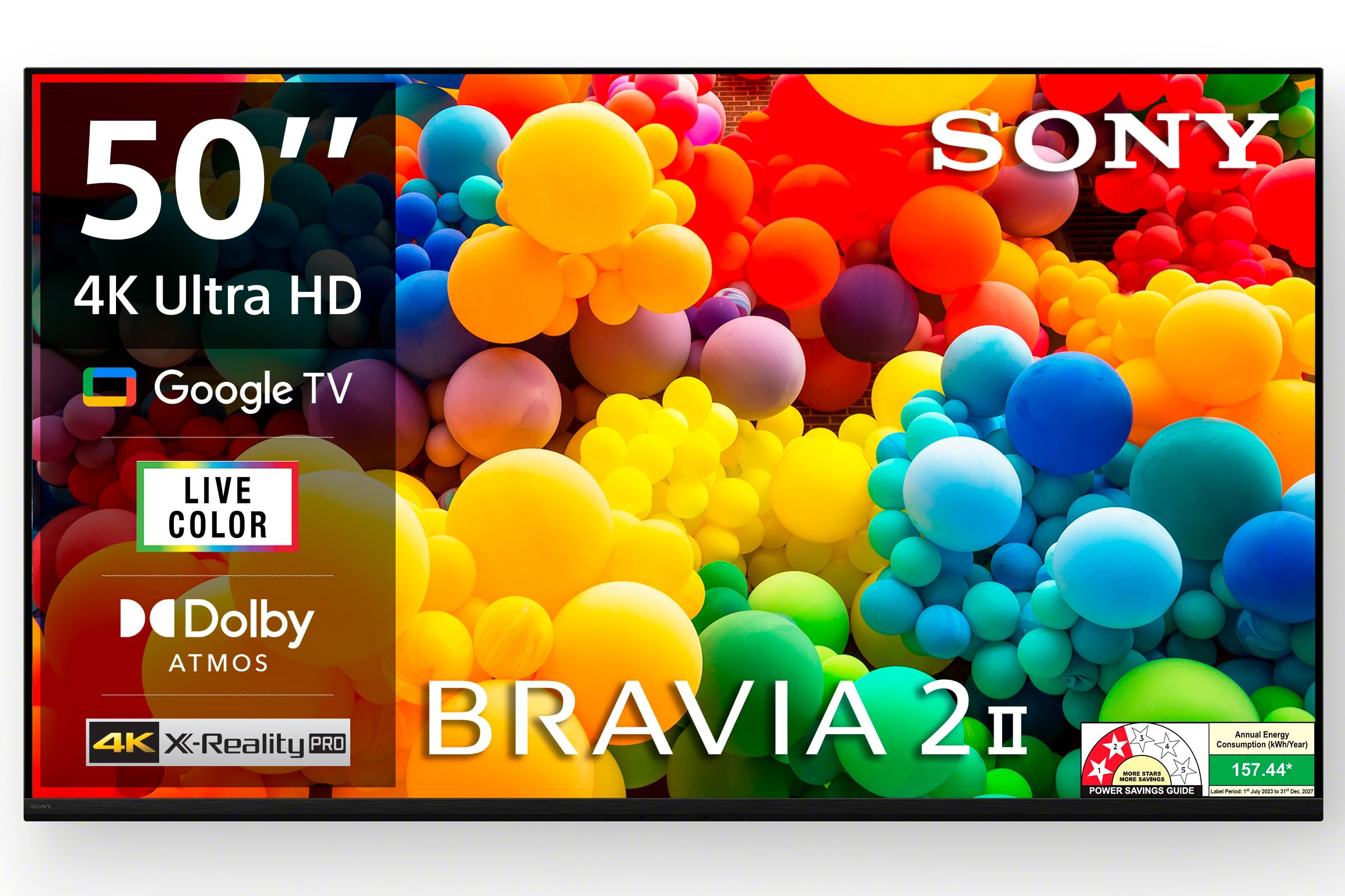 Sony 126 cm (50 inches) BRAVIA 2M2 Series 4K Ultra HD Smart LED Google TV K-50S22M2
