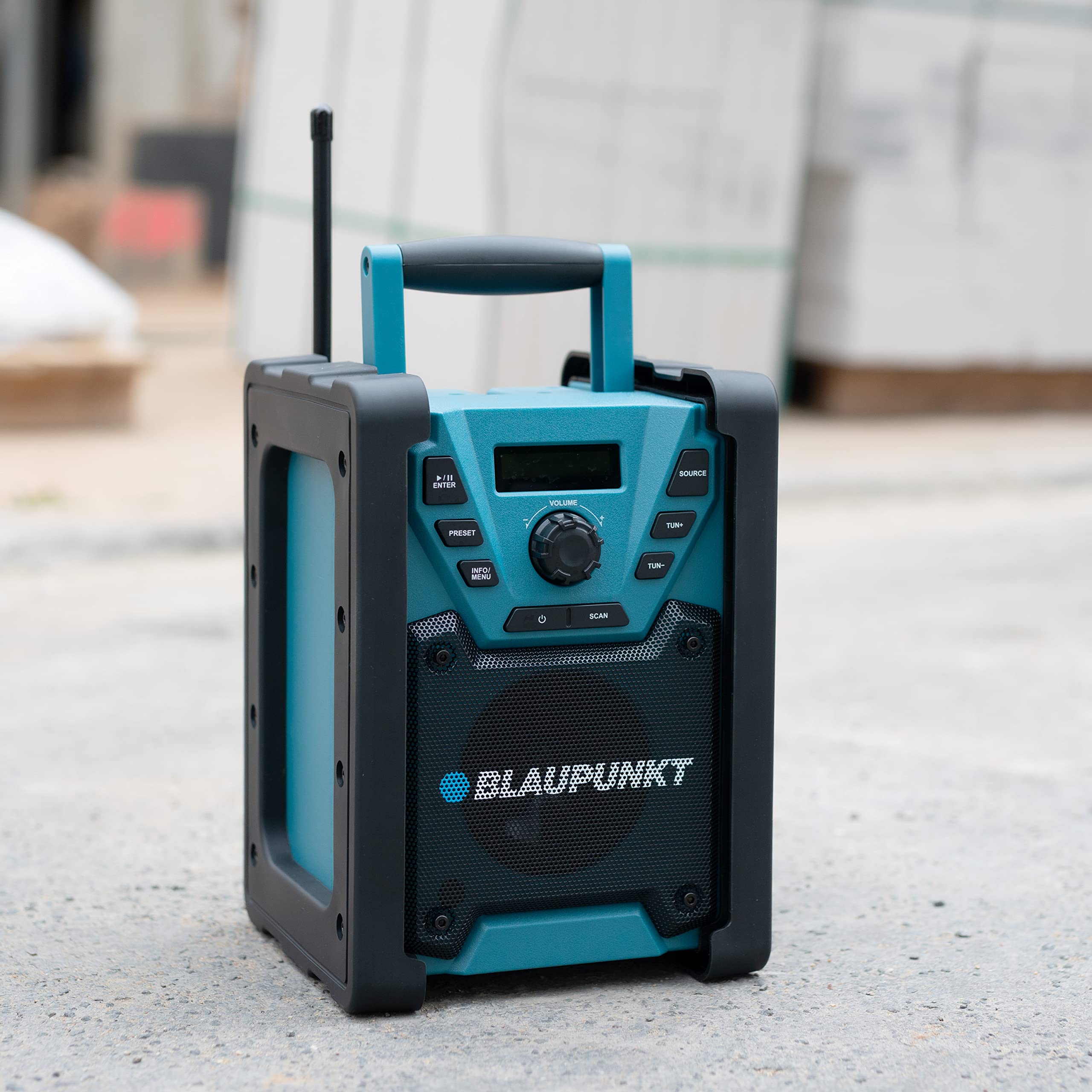 Blaupunkt BSR 200 Radio da cantiere portatile Bluetooth IPX5 5W AUX-IN