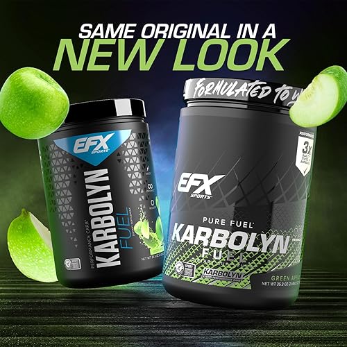 Miniatura 2 de EFX Sports Karbolyn Fuel  Polvo de carbohidratos de rápida absorción  Carga de carbohidratos, energía sostenida, recuperación rápida, sin