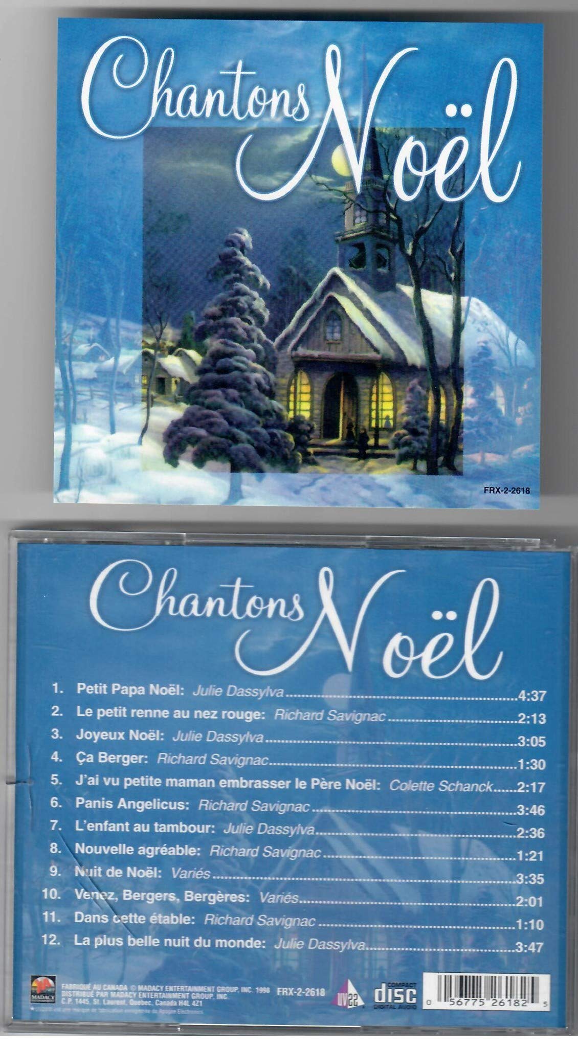 Chantons Noel (Frn) [Audio CD]