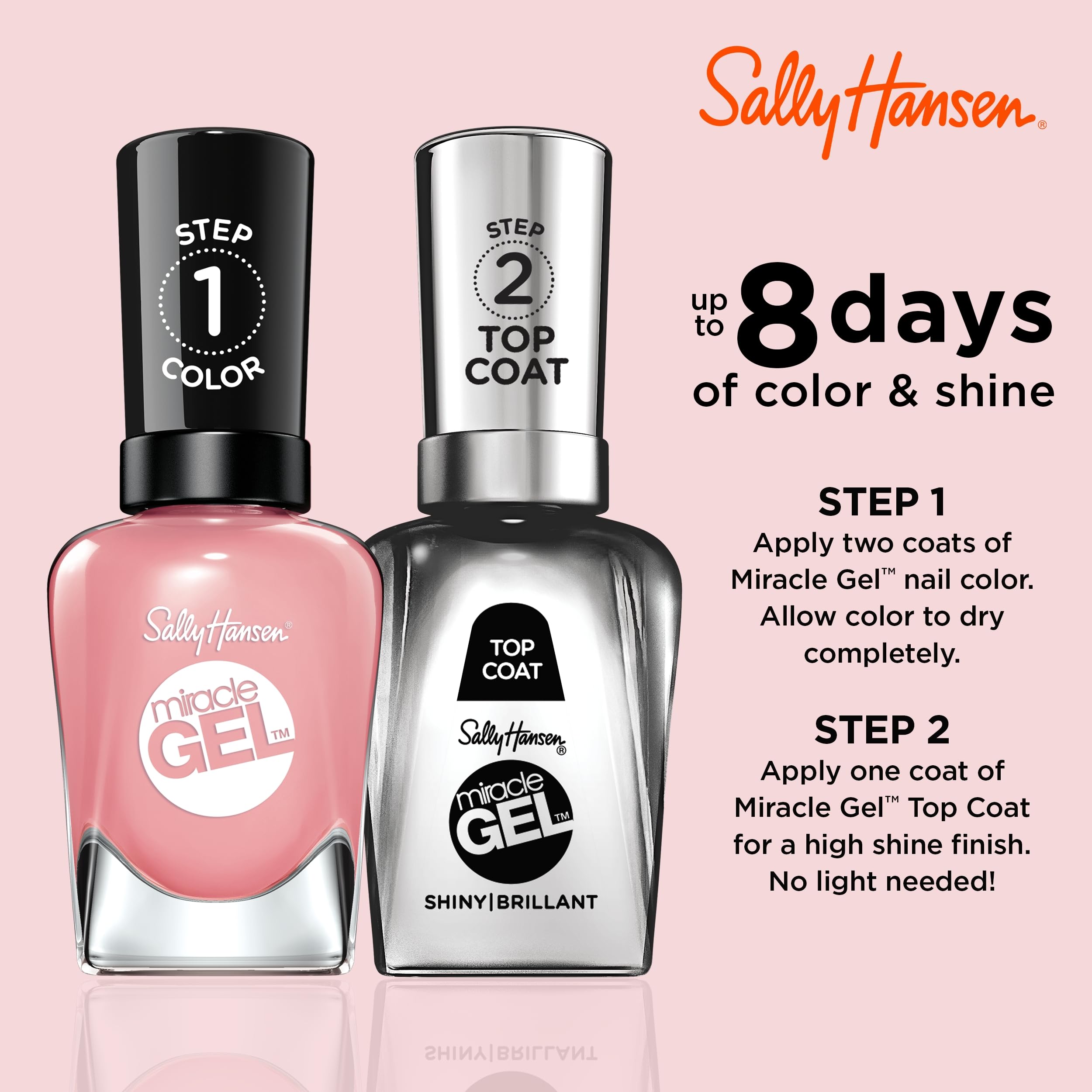 Amazon.com: Sally Hansen Miracle Gel Salon Quality Nail Polish