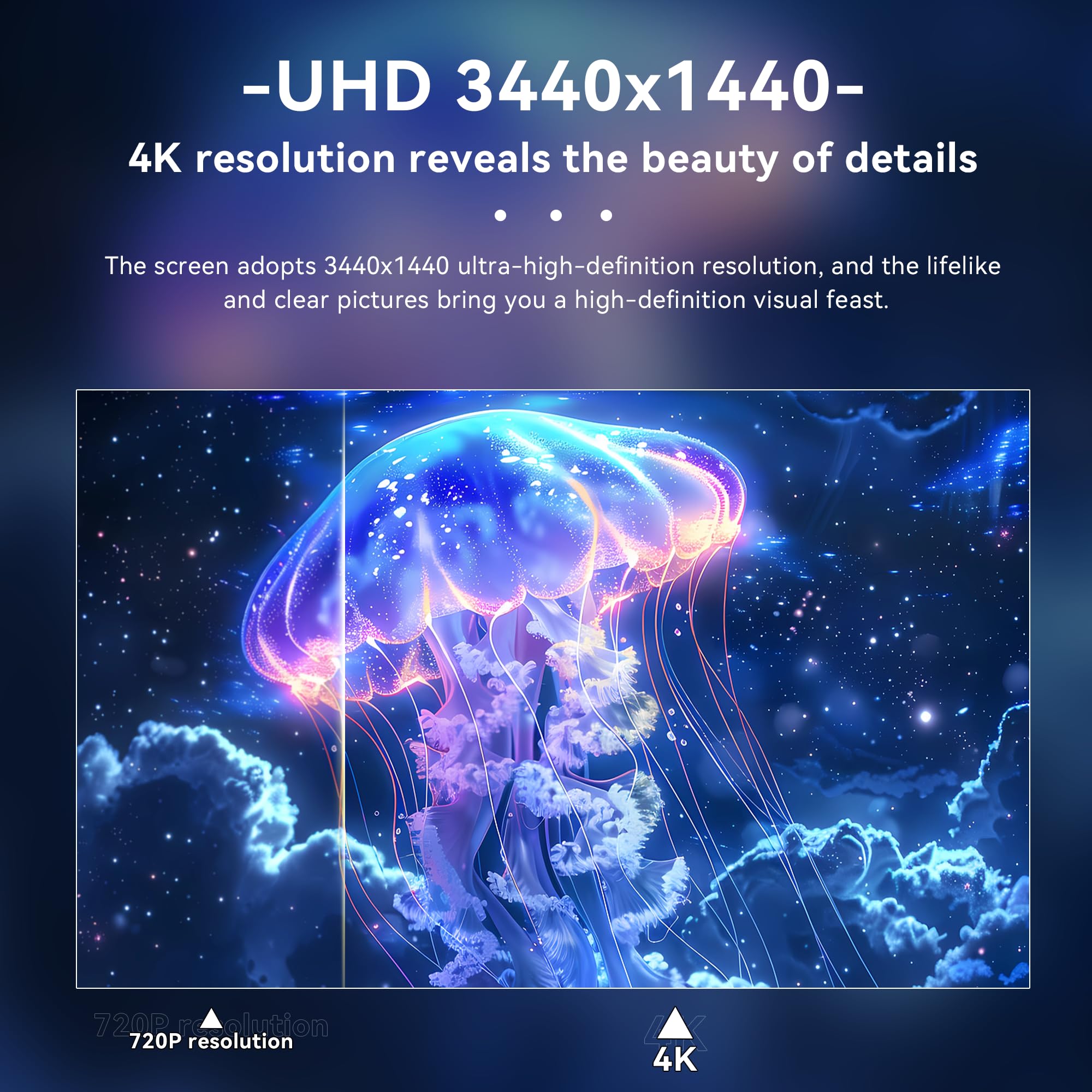 Monitor G34WQ de 34 Pulgadas, Ultra panorámico Curvo para Juegos, relación de Aspecto 21:9, WQHD (3440x1440), 165 Hz, 1500R, Compatible con 1 Salida de Audio, 2 HDMI y 2 DP (Negro).