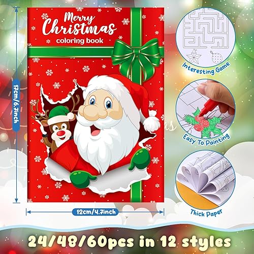 Vista 156 de BenLouis 24 piezas de libros cristianos para colorear para niños, versículos de la Biblia, recuerdos de fiesta religiosa, pequeños libros