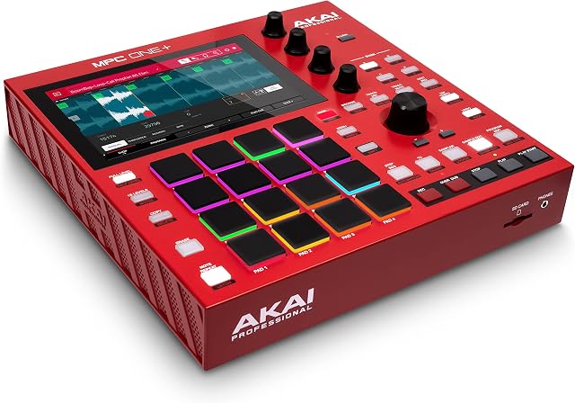 Akai Mpc One+ Automat Perkusyjny, Czerwony, L