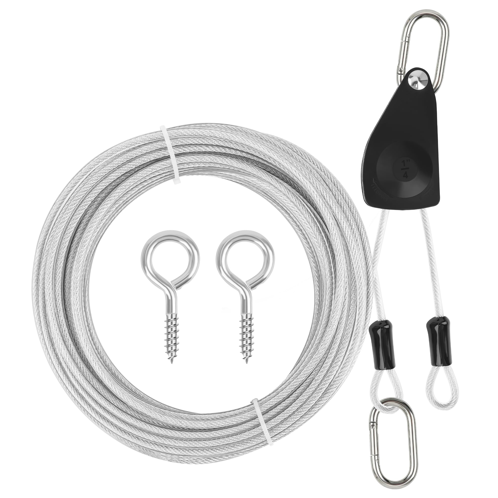 Windspeed 12 Meter Retractable Clothesline, Adjustable Outdoor Washing Line