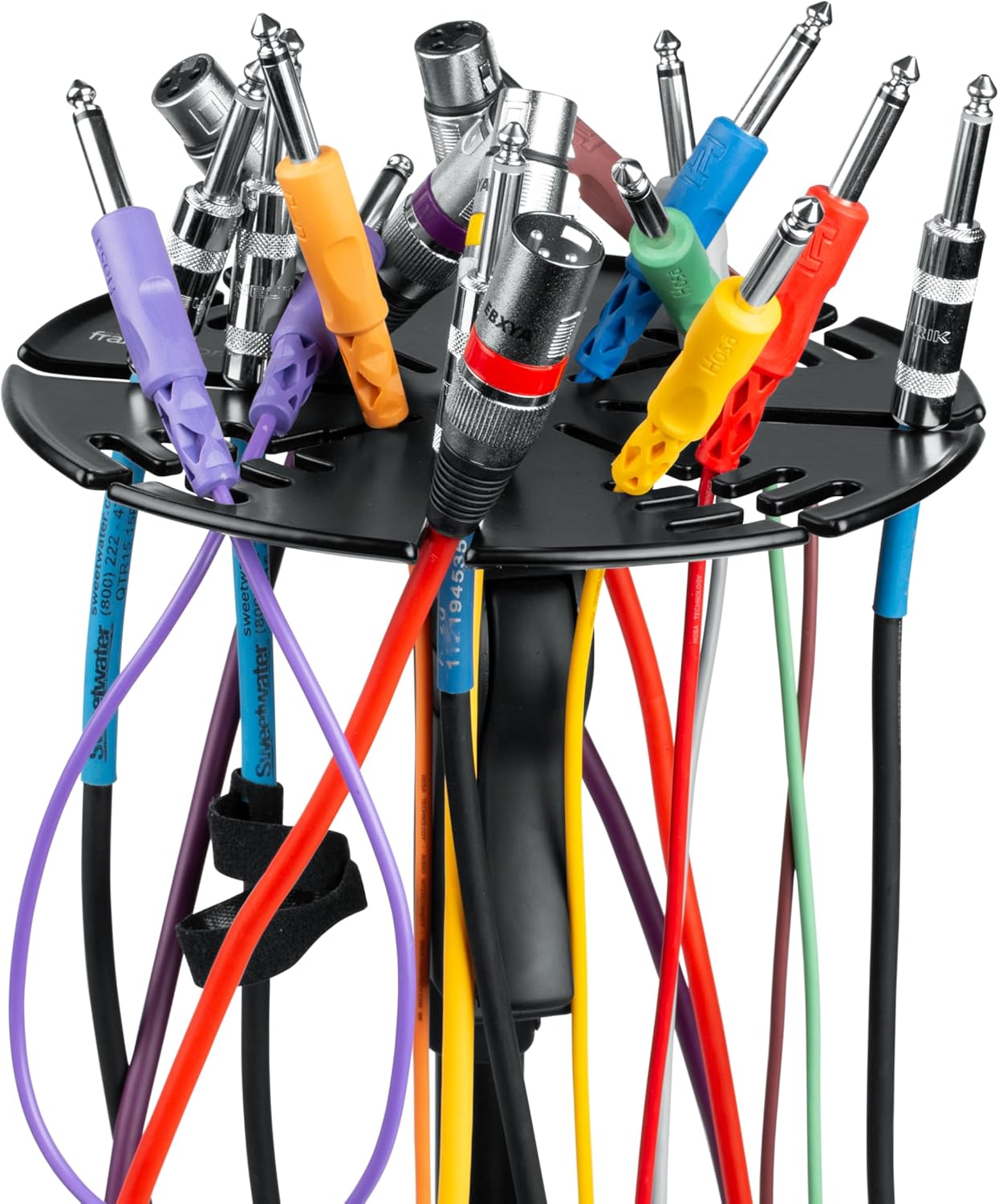 Gator Frameworks Microphone Stand Cable Hanger & Organizer, Prevents Cables from Over-Coiling or Kinking (GFW-CABLEHNGRTRAY)