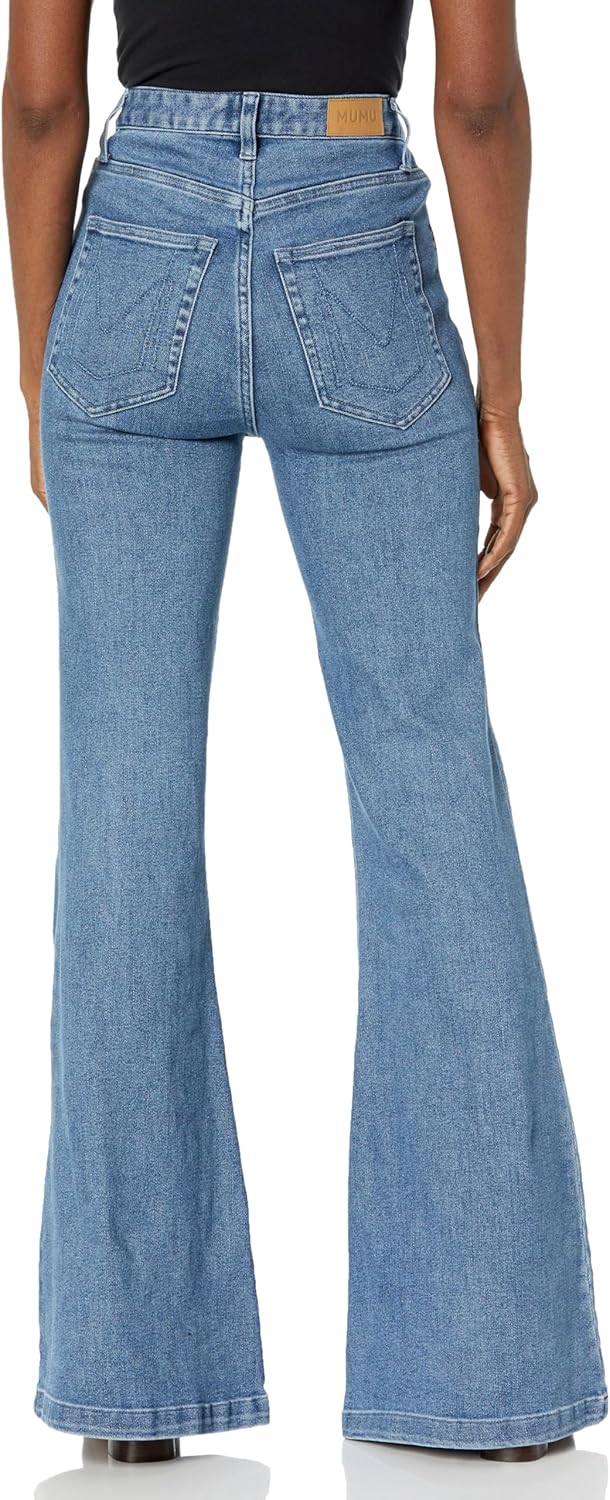 Show Me Your Mumu Womens Hawn Bell Jeans - Image 2