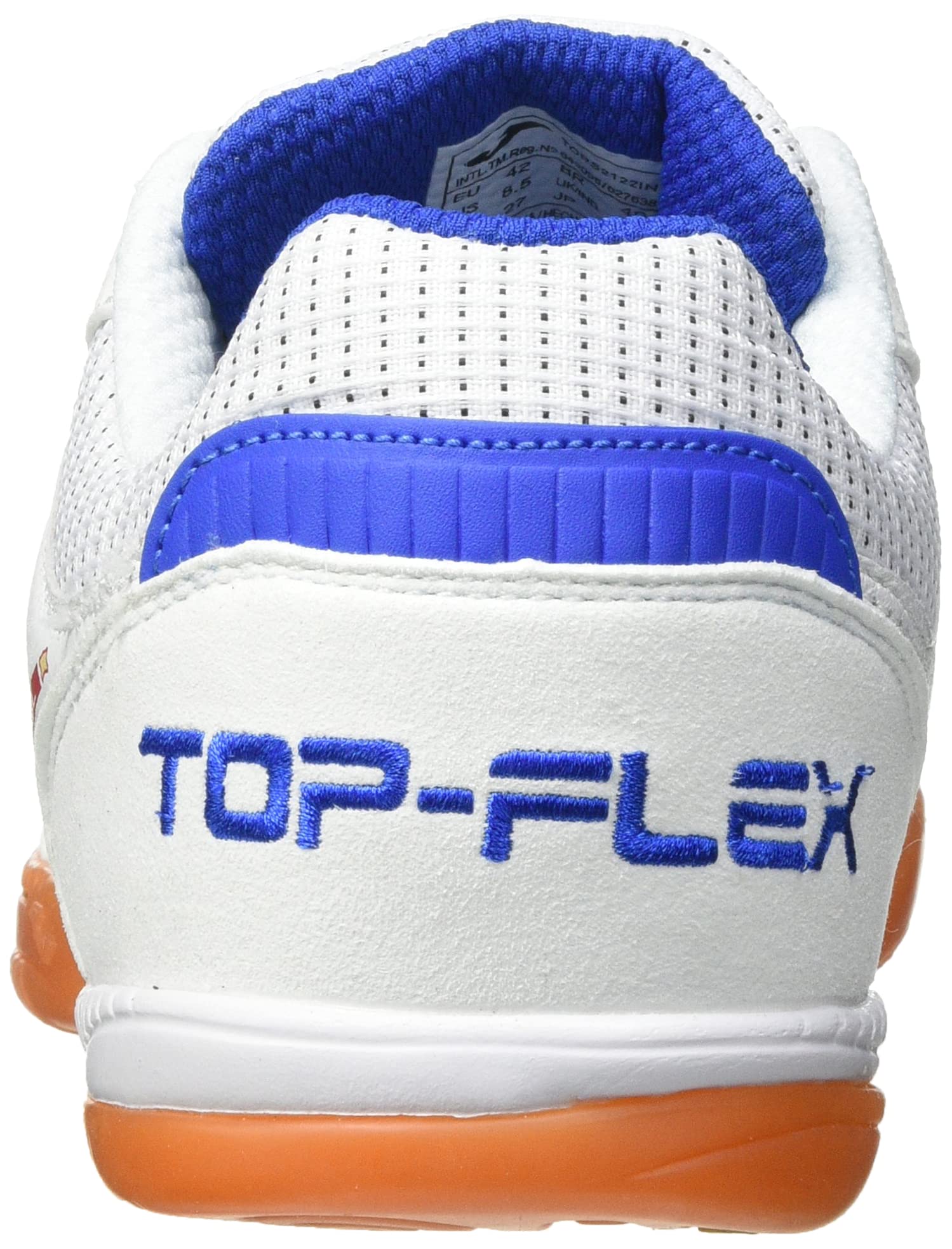 Joma Zapatillas de Fútbol Sala, 36 - 46 Top Flex con Puntera Reforzada - Flexible y Máxima Estabilidad - Negro — view 3