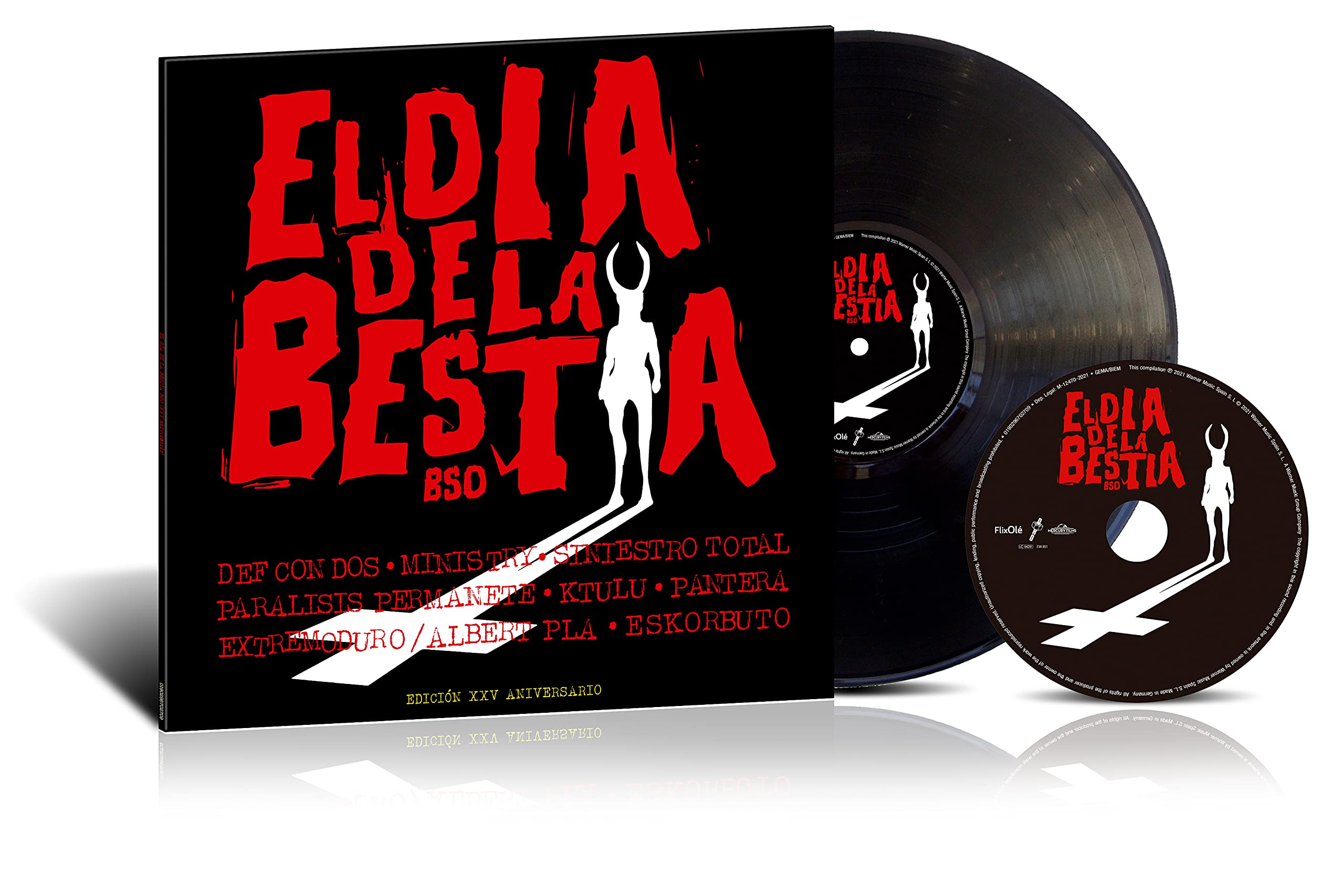 Varios - El Día De La Bestia. Selección Bso ( LP + CD)