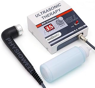 Pocket Professional Ultrasonic Therapy Ultrasound Machine UST Whole_Body Physiotherapy Ultrasound Massager For Pain Relief With One Year Warranty, Off White