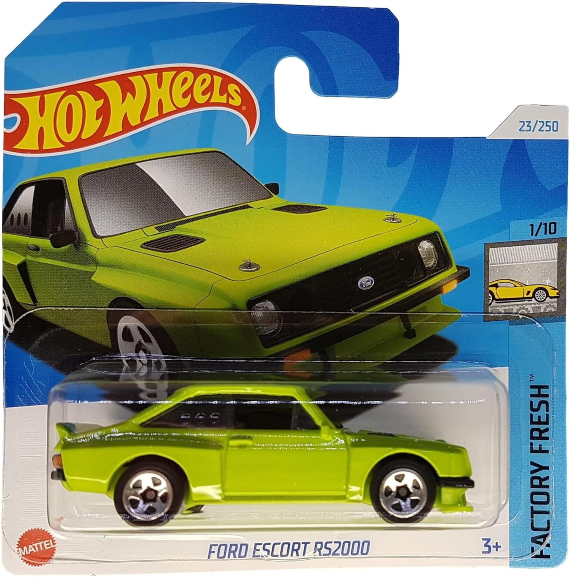 Hot Wheels: Factory Fresh 1/10 - Ford Escort RS2000 Diecast Model Car