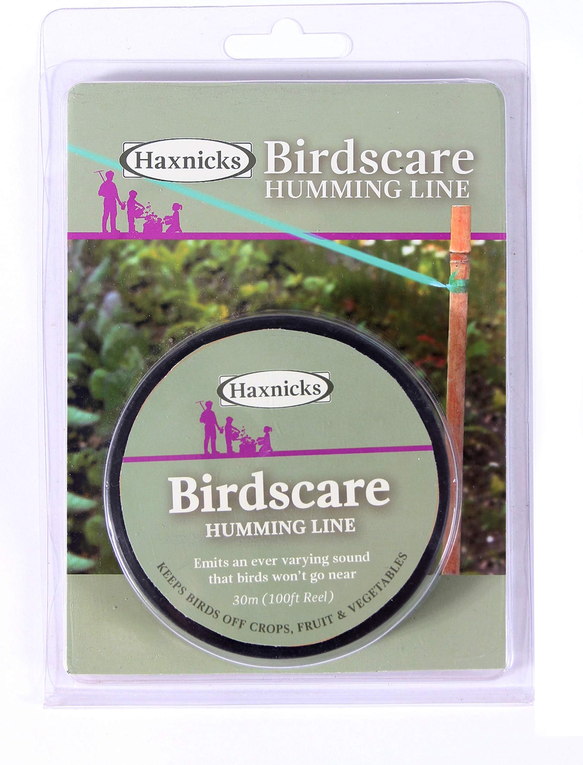 Bosmere Haxnicks Bird010101 Bird Scare with Clip Strip, Green, 30x1.5x0.03 cm