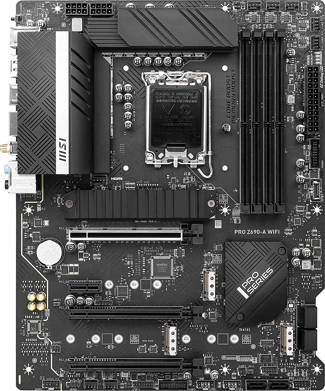 Amazon.com: MSI PRO Z690-A WiFi ProSeries Placa base (ATX, Intel