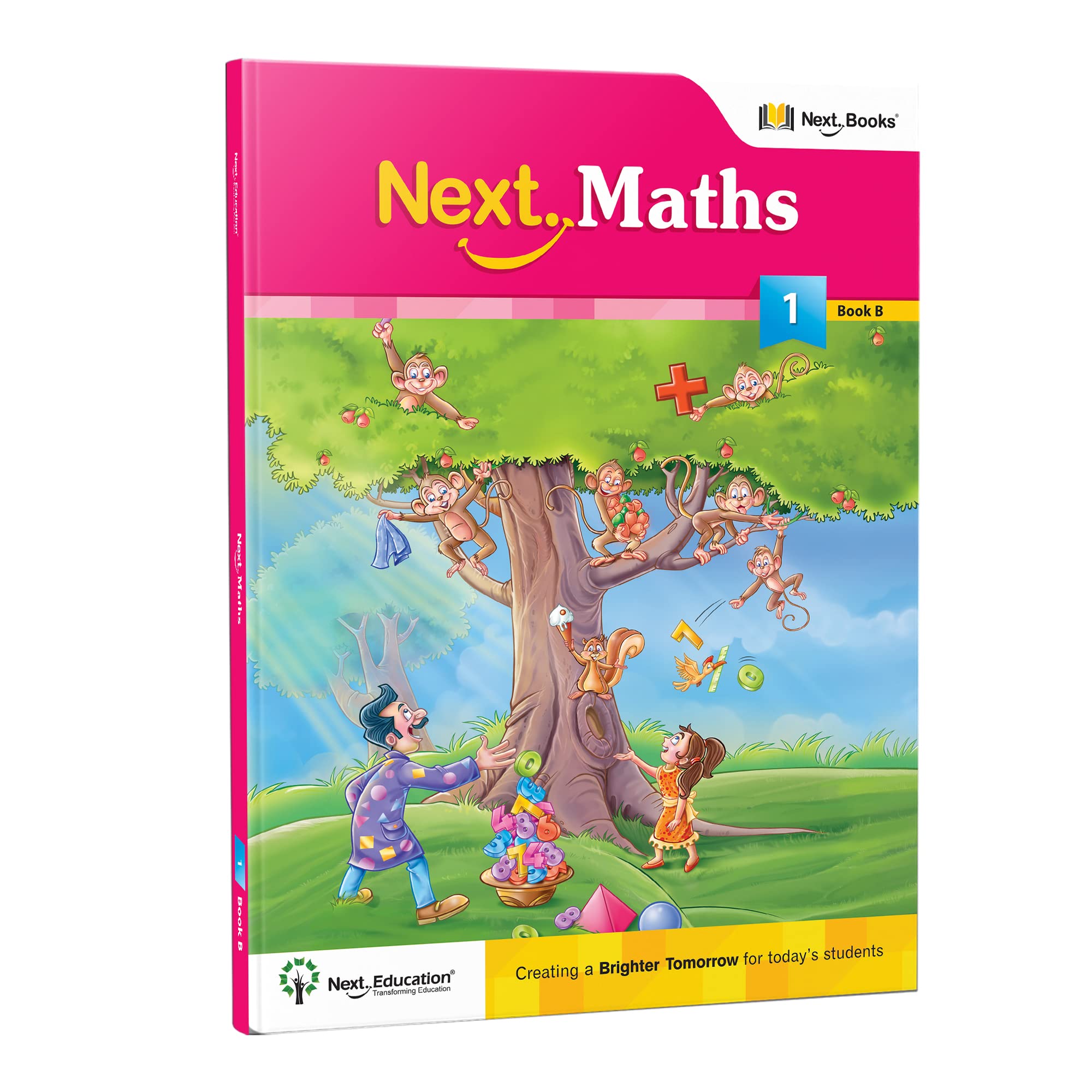 Next Maths primary school CBSE Text book for 1st class / Level 1 Book B