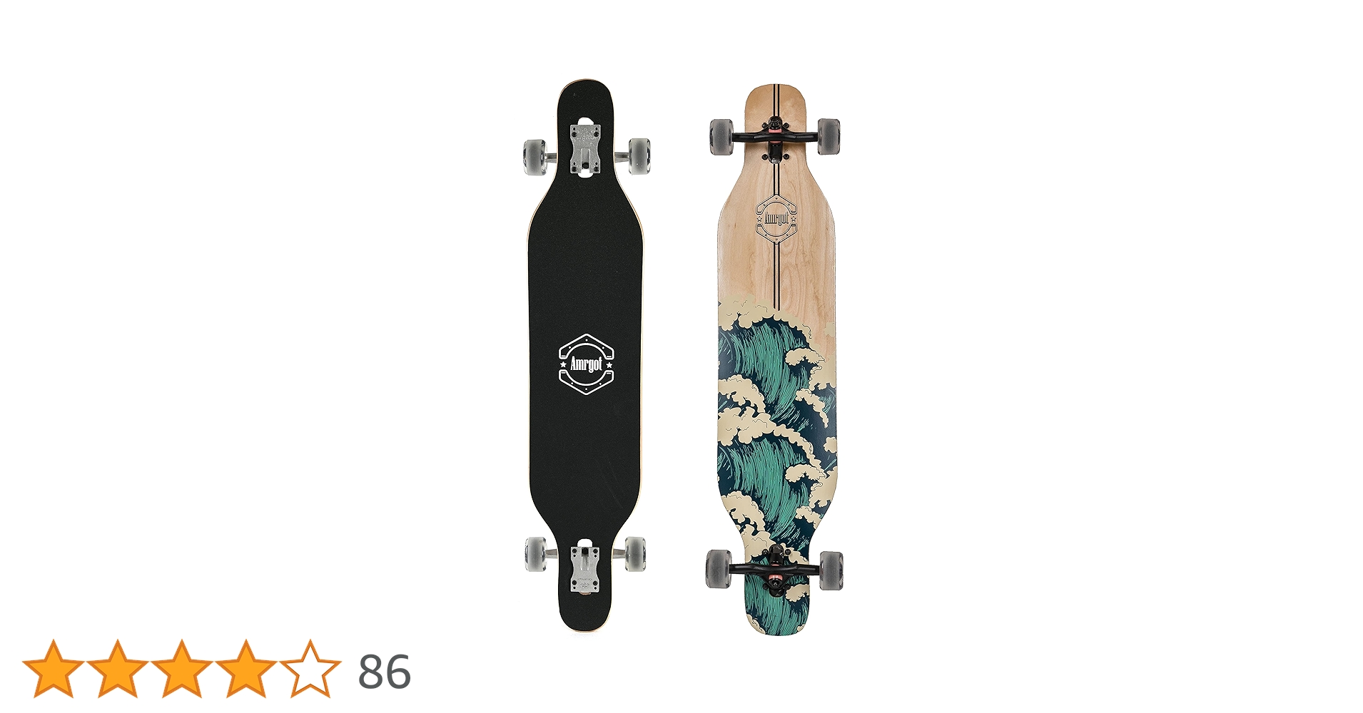 Amrgot 42インチロングボード Amazon.co.jp: Amrgot 42インチ コンプリート ロングボード ドロップ