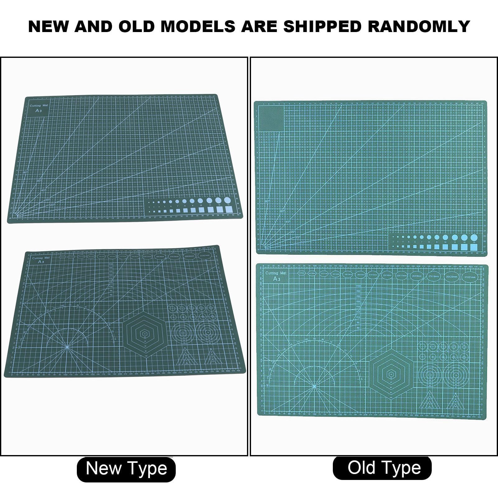 A3 PVC Cutting Mat Cutting Pad Patchwork Cut Pad A... – Grandado A3 PVC Cutting Mat Cutting Pad Patchwork Cut Pad A... – Grandado