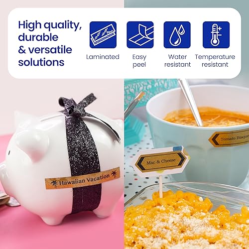 Miniatura 191 de Brother - Cinta de etiquetas laminadas P-touch M31, prémium, 0.47 pulgadas de ancho x 26.2 pies de largo, negra sobre transparente mate Negro sobre