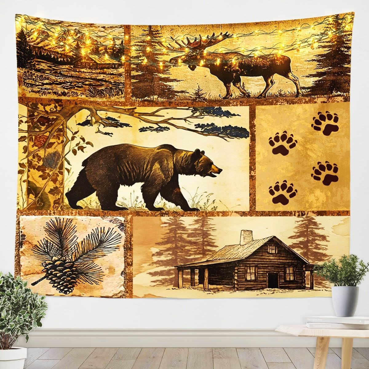 Feelyou Eagle Print Tapestry Large 59x82 Inches Kids Boys Girls image 5