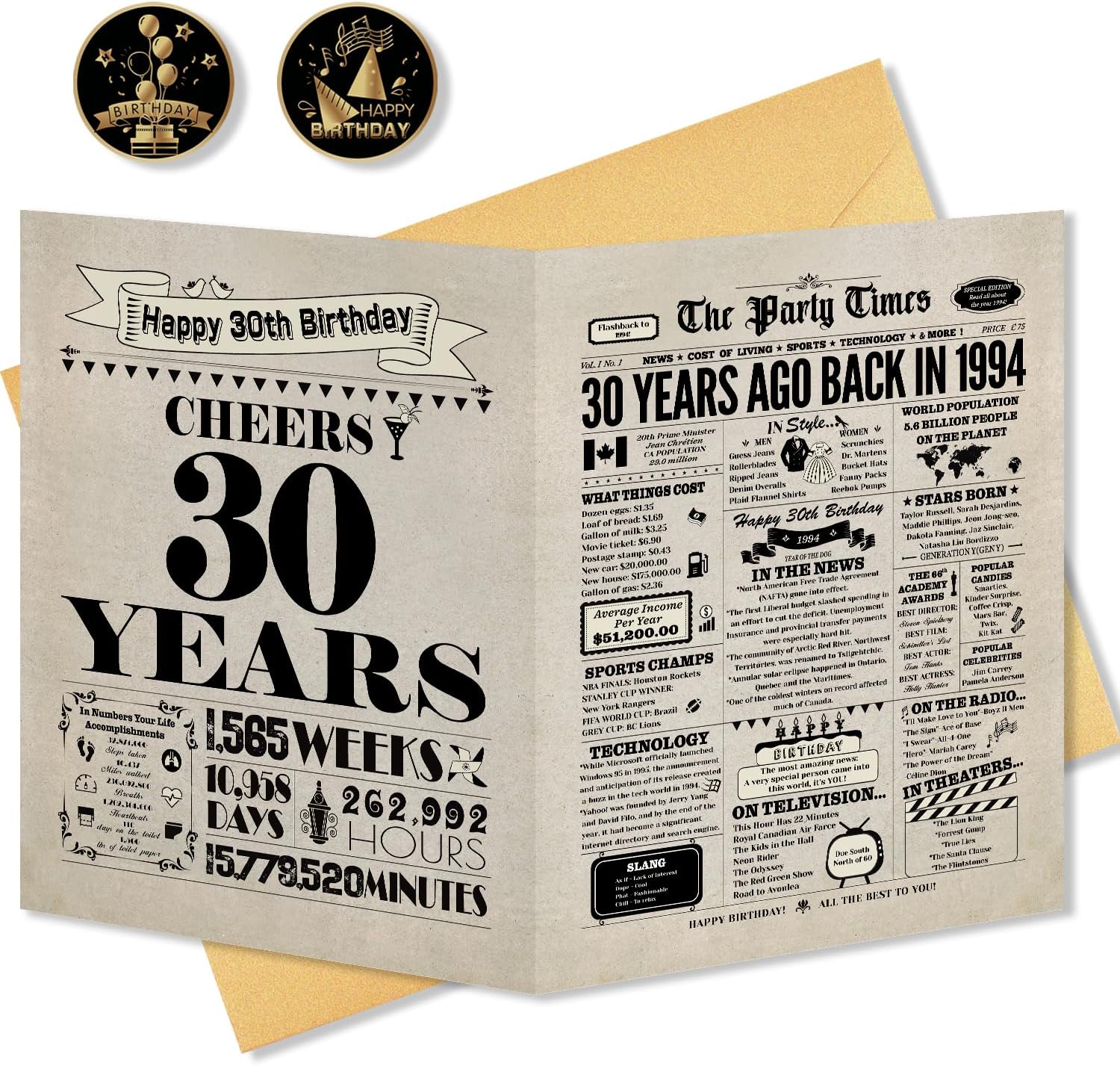 30th Birthday Card 30th Birthday Decorations For Women Men 30th 30th-birthday-card-30th-birthday-decorations-for-women-men-30th