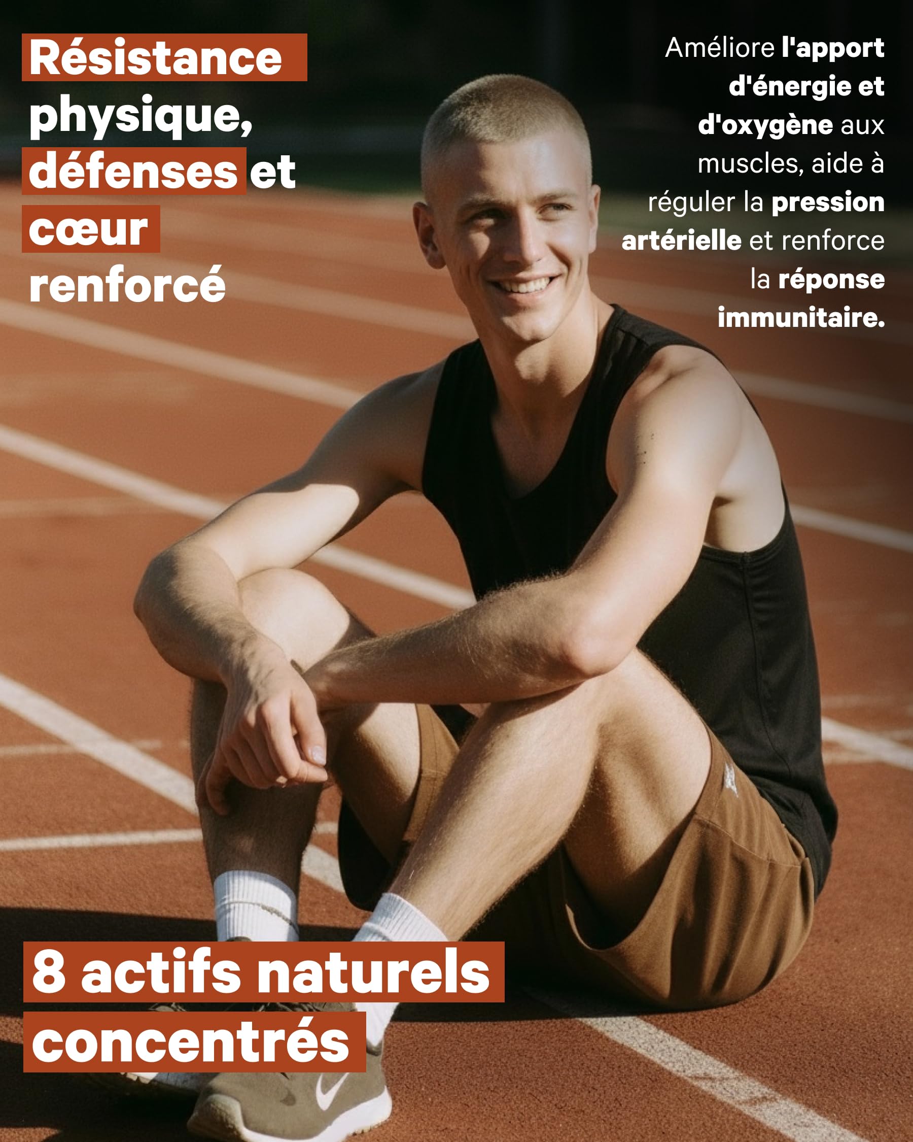 Ashwagandha Complex avec KSM-66, Ginseng, Ginkgo Biloba, Maca, Cordyceps, Vitamines B1-B2 | Adaptogène Anti-stress, Équilibre, Énergie, Performance | 120 Gélules | Végan, Sans OGM, Sans Gluten