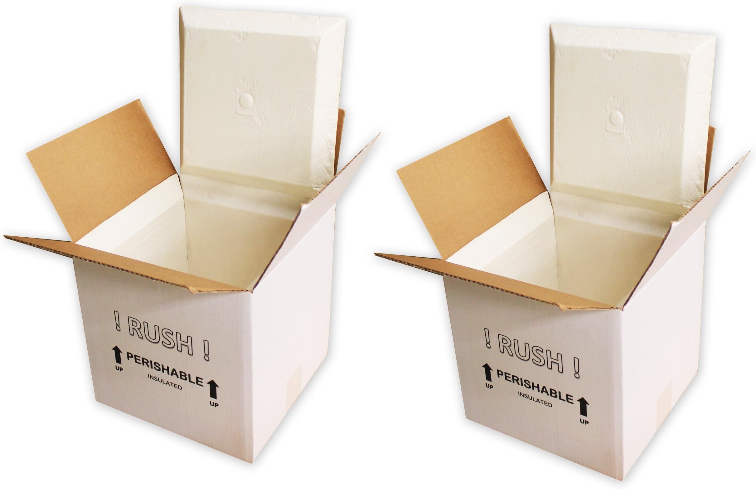 EmmChillSF11A Insulated Shipping Cooler, 11" x 9" x 9" (Pack of 2)