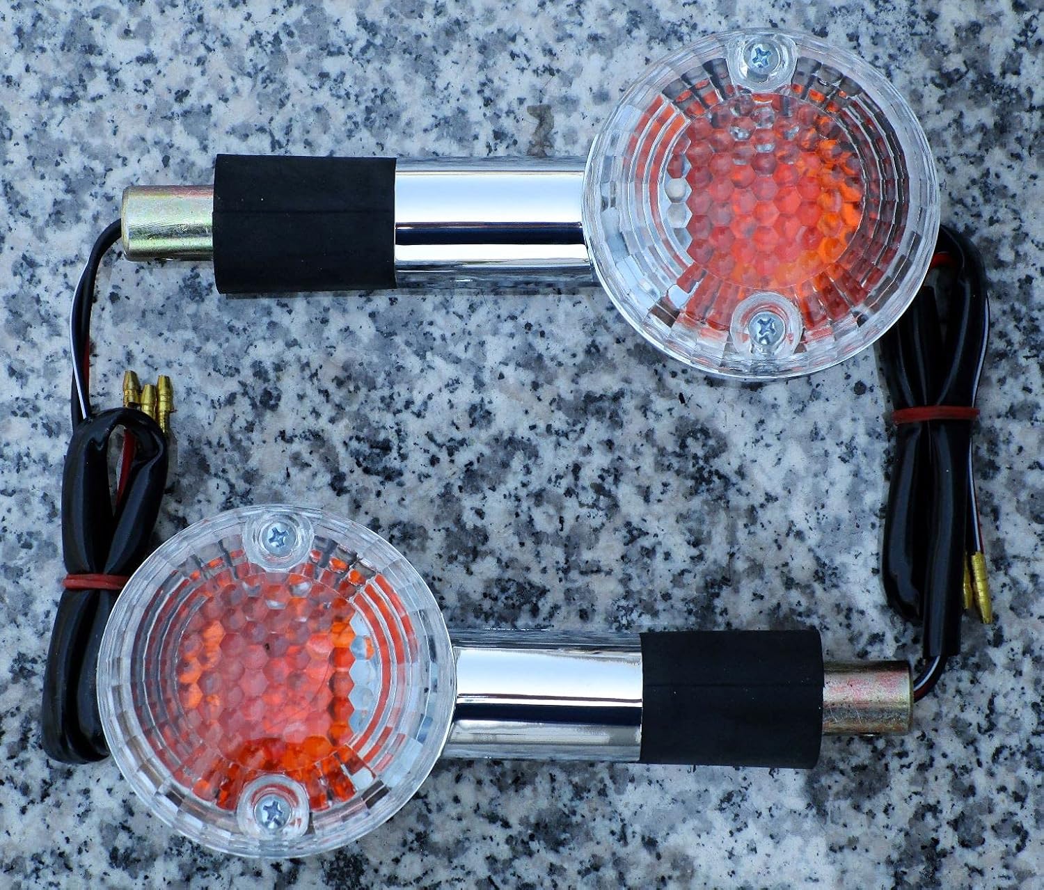 i5motorcycle i5 Pair of Clear Lens Turn Signals for Suzuki Savage 650 Marauder Volusia 800 Intruder 1400 - Review, Price and Buying Guide
