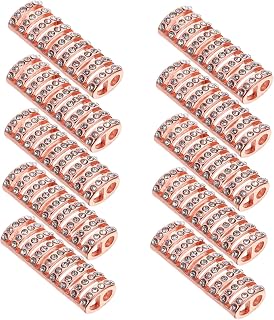 Rhinestone Decor Agate Decor 10Pcs Delicate Watch Alloy Watchband Connector Watchband Watchband Connector Watchband Adapter Delicate Rhinestone Decor Replaceable Watch Connector