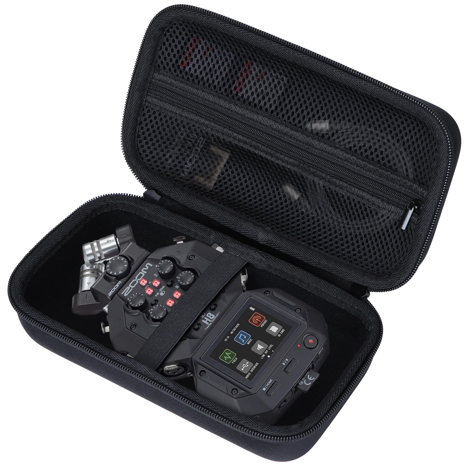 Lebakort Duro Caja Estuche Funda para Zoom H8 Grabadora portátil