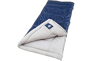 Brazos 30F Lightweight Synthetic Adult Sleeping Bag for Cool Weather