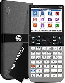HP Calculadora gráfica Prime – Tela colorida multitoque de 8.9 cm aprovada pelo exame CAS SAT/AP/IB Calculadora gráfica científica para escola, ensino médio, eletrônicos para estudantes universitários