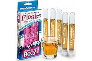 Discreet Yet Clever: Conceal Your Spirits with Tampon Flask Set