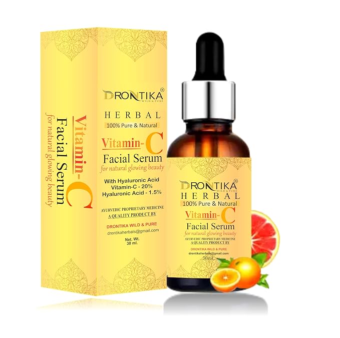 Vitamin C Face Serum, For Nourished & Bright Skin with Antioxidant Rich Vitamin C & Kakadu Plum Extract, Non Greasy, 30 ml