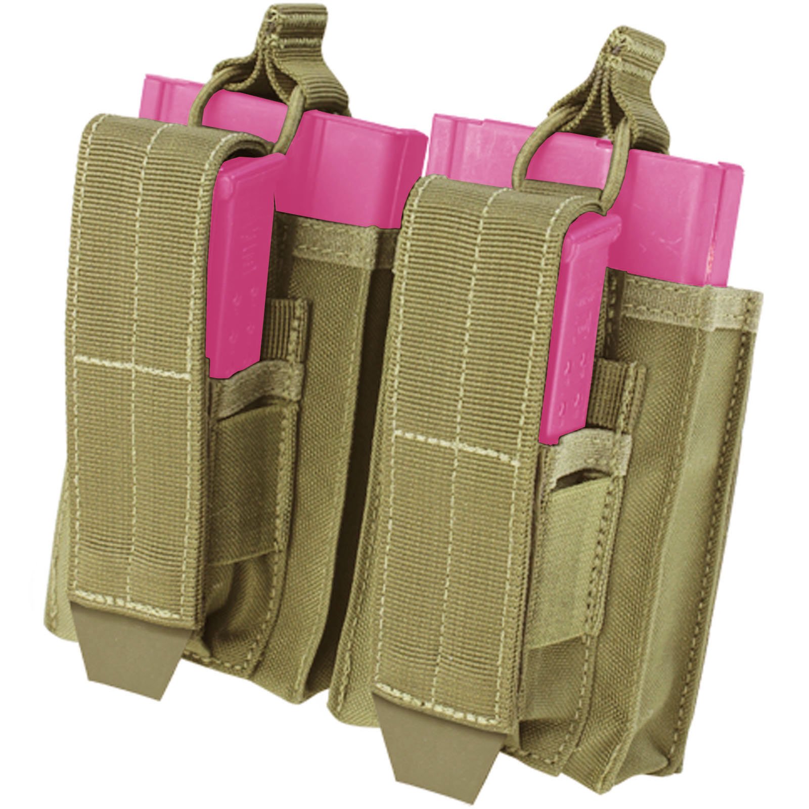 Condor Double Kangaroo Mag Pouch Coyote Tan