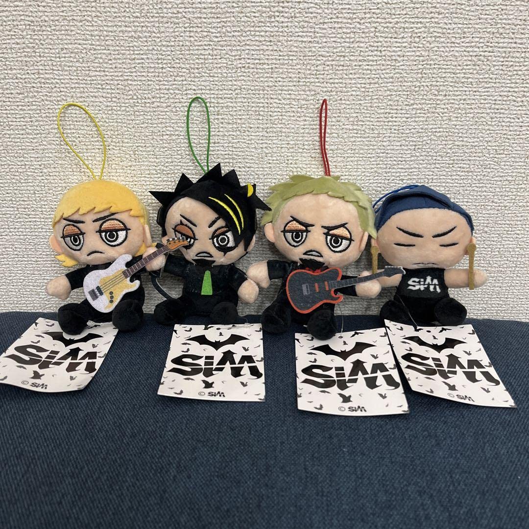 Amazon.co.jp: ラウンドワン SiM ぬいぐるみマスコット 全4種セット