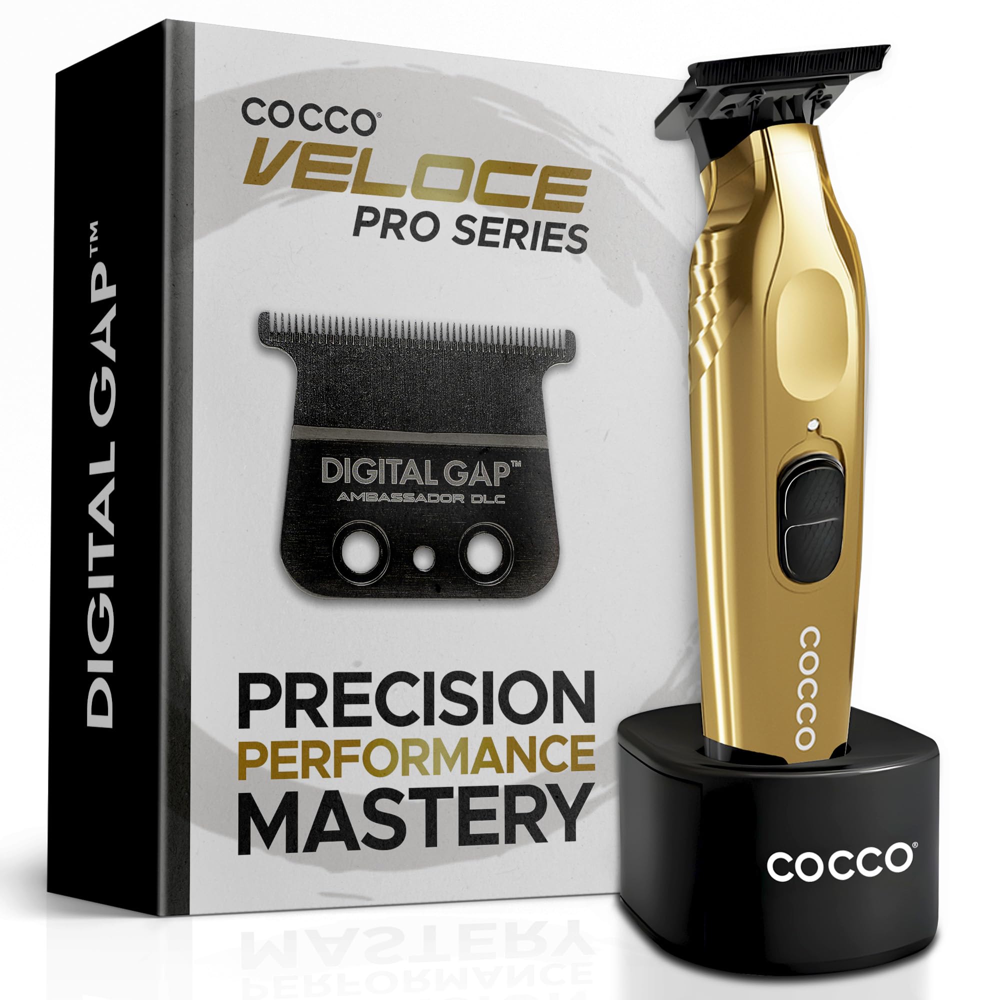 COCCO Veloce Pro Trimmer, Digital Gap Ambassador DLC Blade Edger