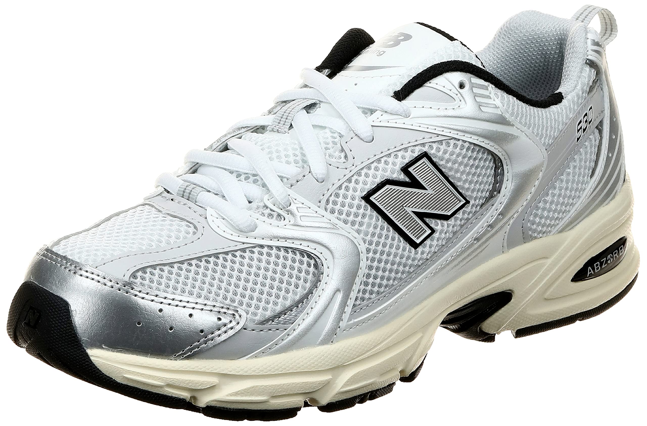 New Balance 530 UNISEX SHOES 44 WHITE (100)