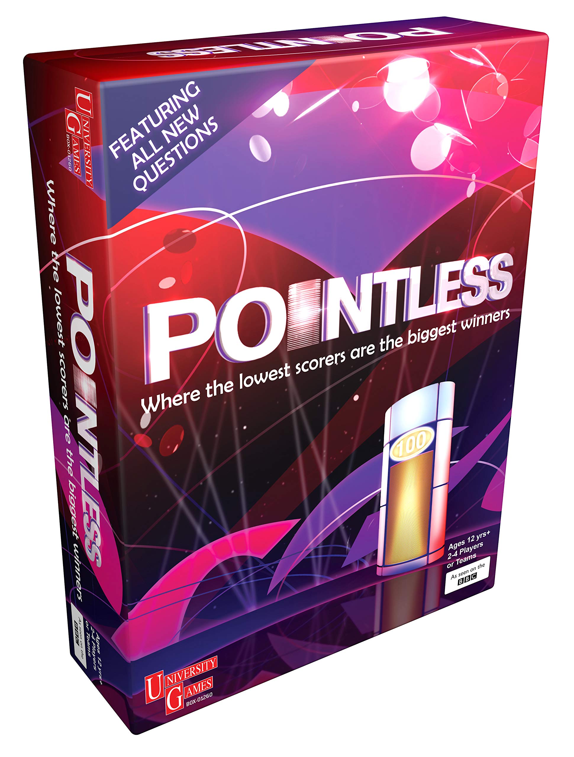 University Games BOX-01260 Pointless 2018 Edition, Blue