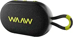 WAAW by ALOK Caixa de Som Bluetooth ME 110 12 Horas de Reprodução, Resistente à Água com Alça Integrada