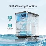 EUHOMY LunaArc Crescent Ice Makers Countertop, 1600Pcs/Day, Ready in 12Mins, Auto Deep Cleaning, Timer, Portable Crescent Ice Maker Countertop with Clear Ice Cubes for Whiskey/Coffee/Soft Drinks
