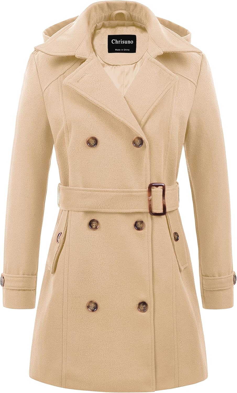 Chrisuno Double Breasted Trench Coat