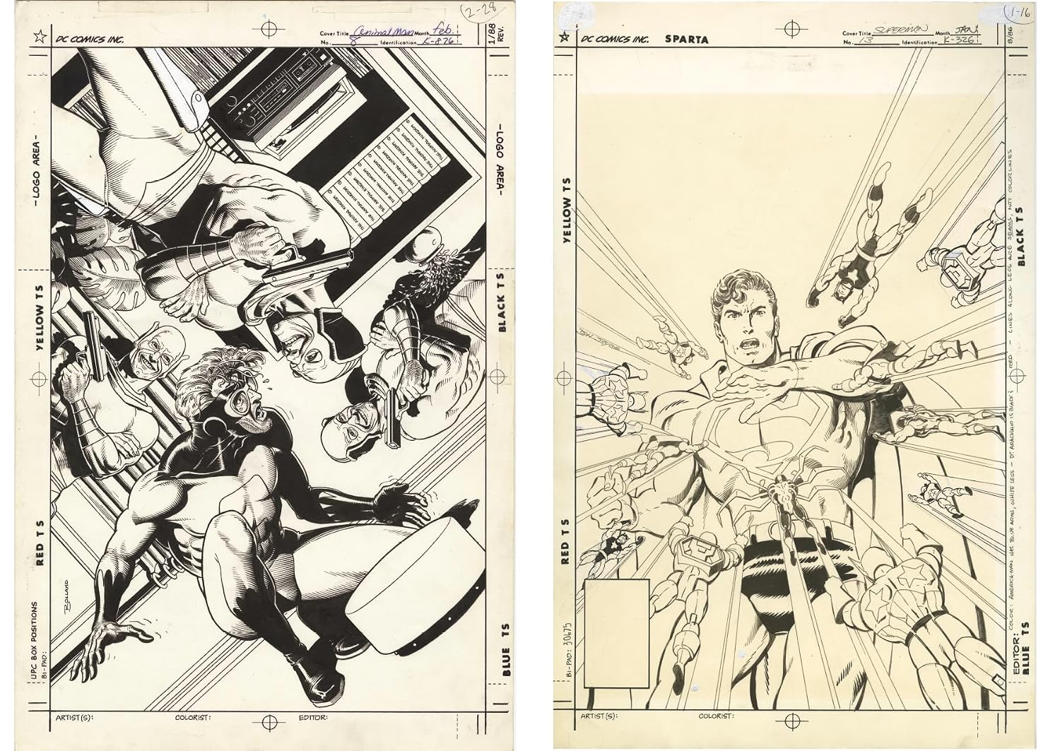 DC Covers Artist's Edition, Volume One